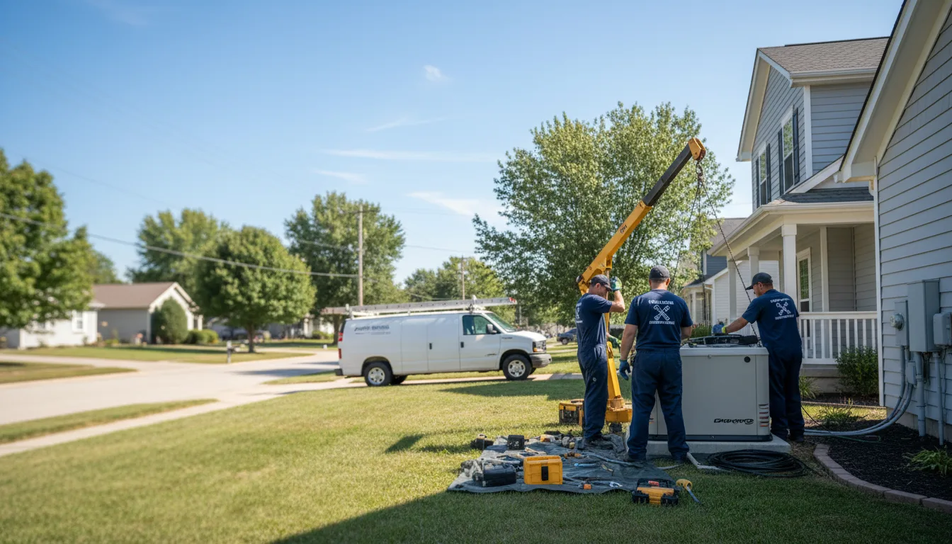 Generator Installation in Williamsburg, KS near me